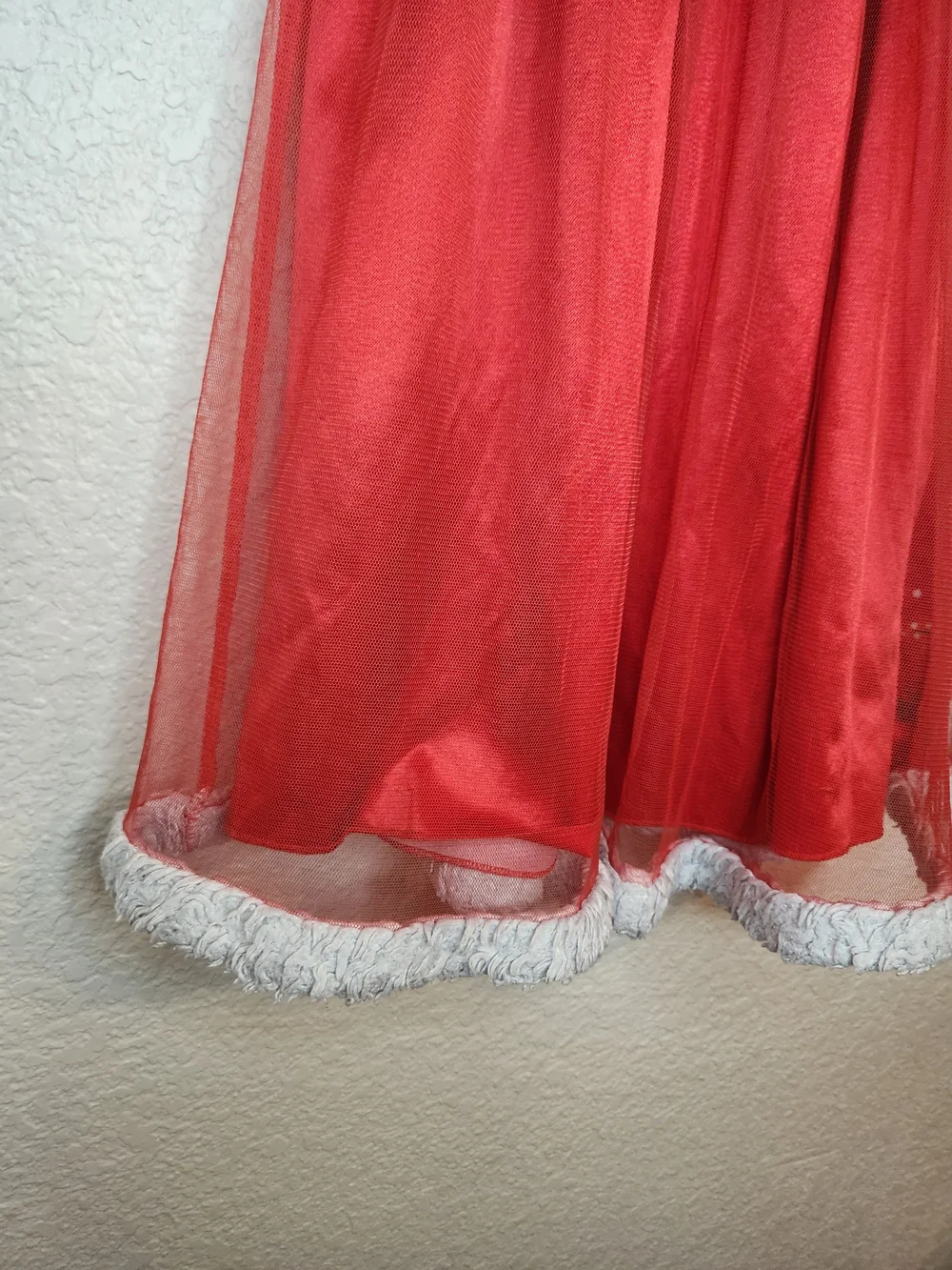 Disney Vintage Princesses Fantasy Girl's Nightgown Flame Resistant Size 6 Red